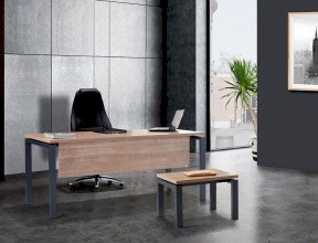 Комплект стола для руководителя STEEL